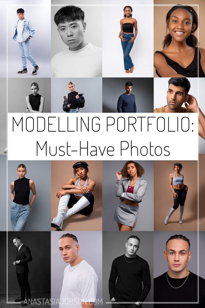 Modelling Portfolio Photography - Must Have photos . Photo collage